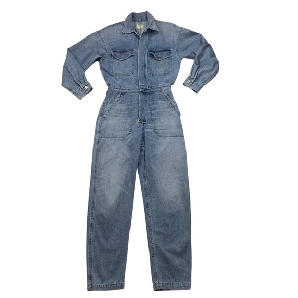 Citizens Of Humanity COH Marta Denim Jumpsuit S Monologue - Picture 14 of 14